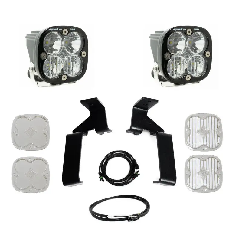 Baja Designs 21-25 Ford Raptor (Base/37/R)  Squadron Pro A-Pillar Kit 1