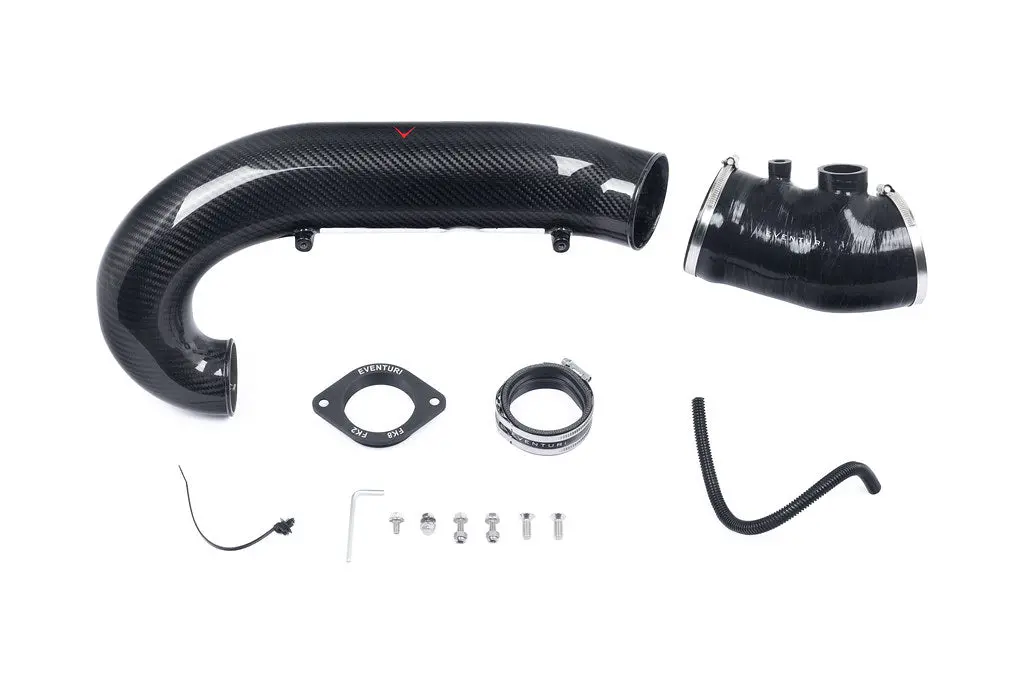 Eventuri Fk8 Civic Type-R Carbon Charge Pipe - V3 1