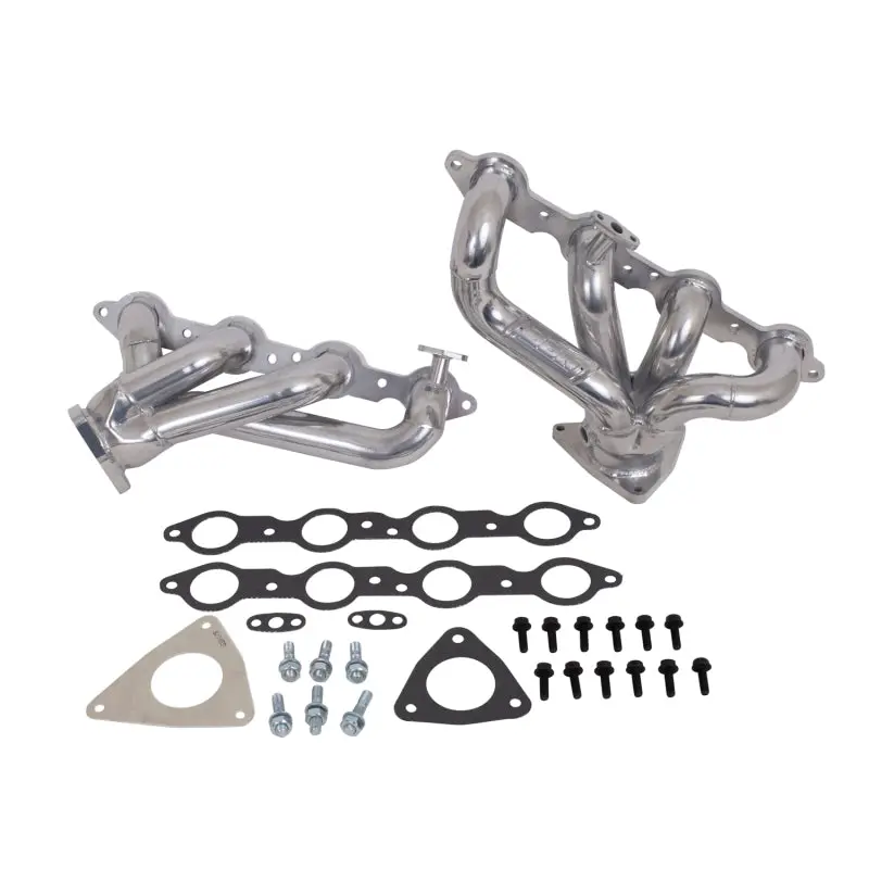 Bbk 01-02 Camaro Firebird Ls1 Shorty Tuned Length Exhaust Headers - 1-3/4 Silver Ceramic 1