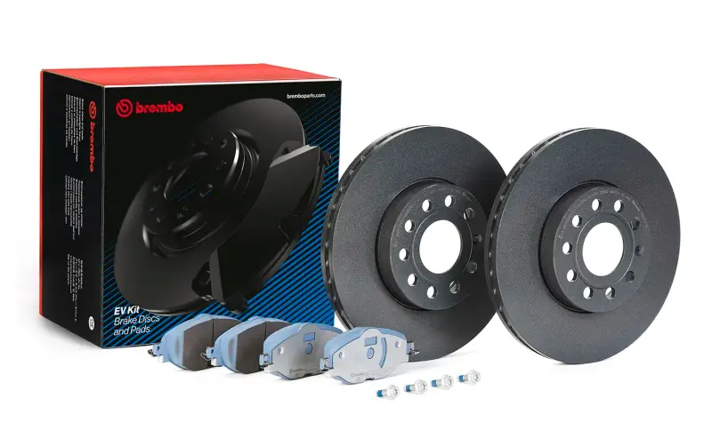 Brembo Oe 12-21 Vw Golf Vii (5G1, Bq1, Be1, Be2) Ev Brake Kit - Left Front/Rear 1