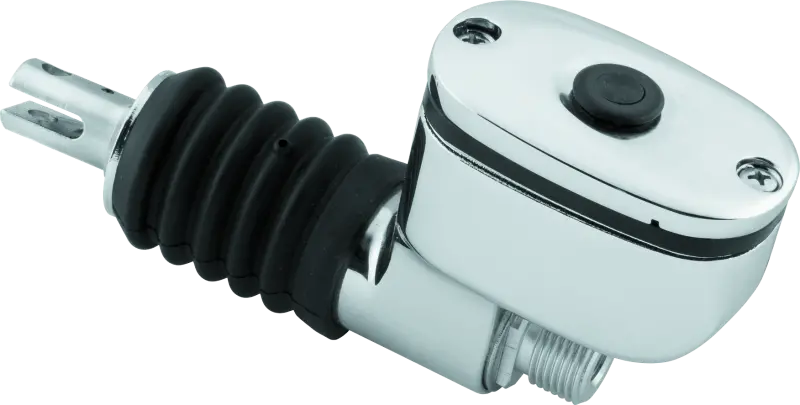 Bikers Choice 99-07 Flh/Flt / 00-05 Fxst Flst Chrome Rear Master Cylinder Replaces H-D 41775-99A 1