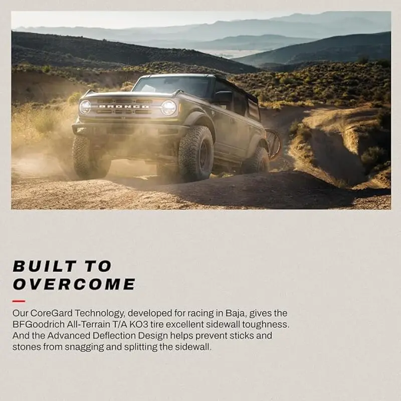 Bfgoodrich All Terrain T/A Ko3 Lt275/70R17 124/121S 1