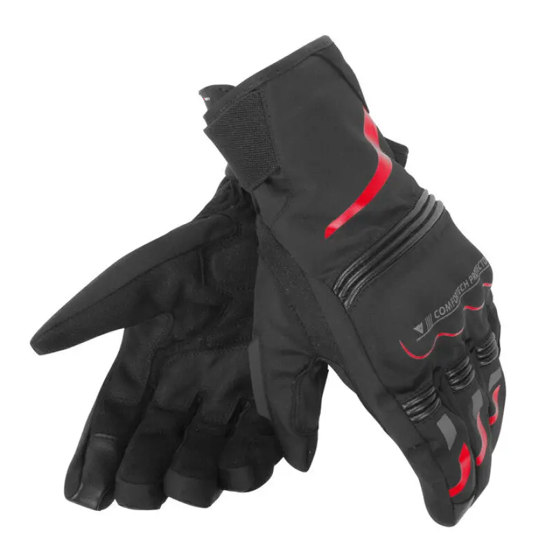 Dainese Tempest D-Dry Gloves Black/Red Unisex - Xl 1