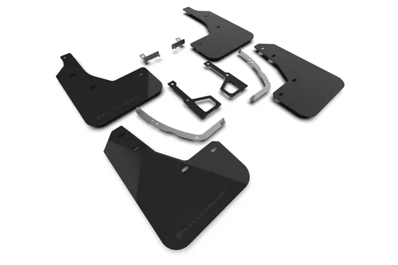 Rally Armor 2025 Hyundai Ioniq 5 Xrt Black Mud Flap Black Logo 1