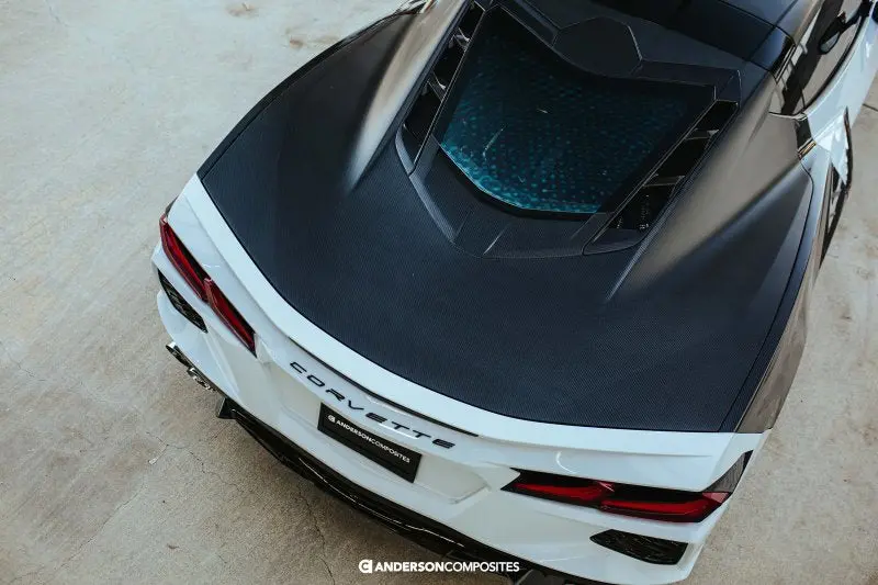 Anderson Composites 20-21 Chevrolet Corvette C8 Dry Carbon Decklid 1