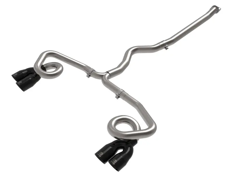 Afe Power Takeda 3In To 2-1/2In 304 Ss Cat-Back Exhaust W/ Black Tips 22-23 Subaru Wrx H4-2.4L (T) 1