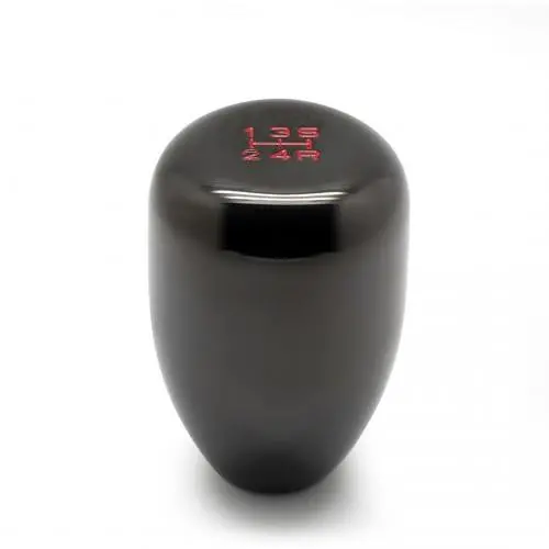Blox Racing Limited Series 6-Speed Billet Shift Knob - Platinum 12X1.25Mm 1