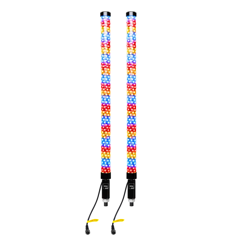 Boss Audio 36In. 360 Degree Led Rgb Whip Lights - Pair 1
