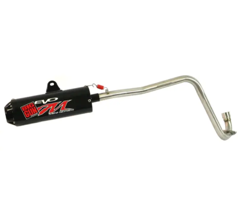 Big Gun 08-21 Polaris Outlaw 50 Evo M Series Black Out Full System Exhaust 1