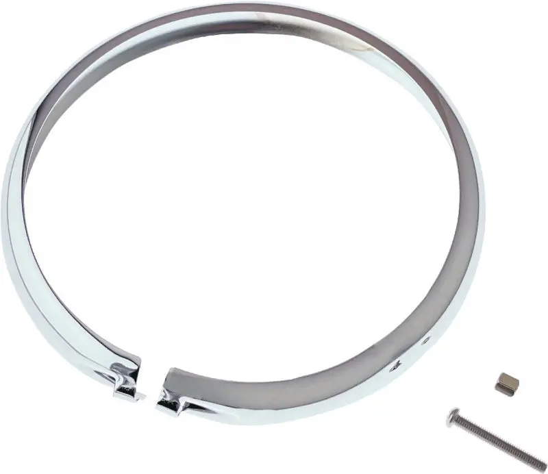 Bikers Choice 5-3/4 Headlight Replacement Chrome Trim Ring 1