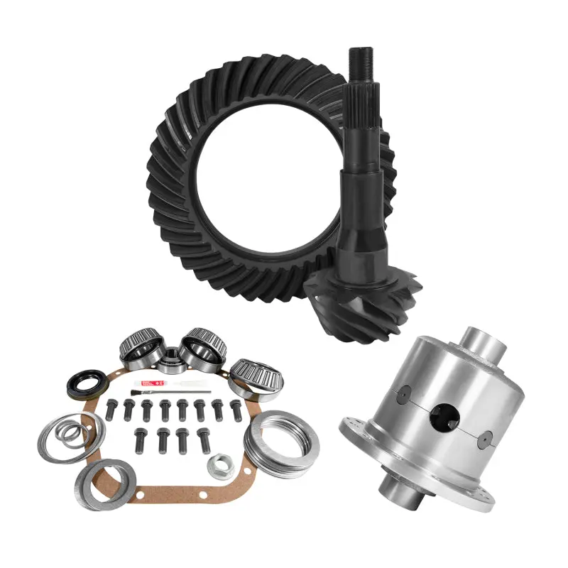 Yukon 10.5In Ford 4.11 Rear Ring & Pinion Install Kit 35 Spline Positraction 1