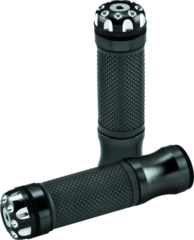Bikemaster Grips 135Mm Revolver Barend Grips - Black 1