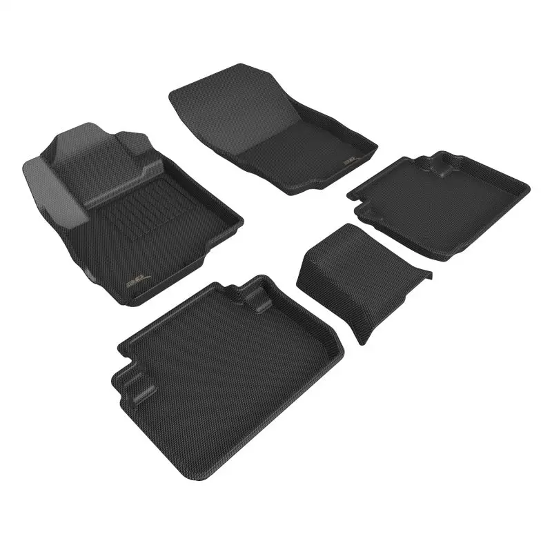 3D Maxpider 18-23 Mitsubishi Eclipse Cross Kagu Floor Mat- Black R1 R2 1