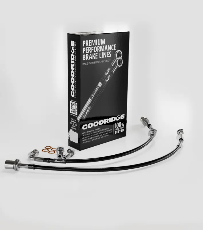 Goodridge 2016+ Ford Focus Stainless Steel Front Brake Lines 1