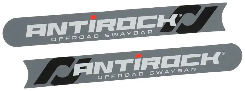 Rockjock Antirock Sway Bar Arm Stickers For Flat Arms Pair 1