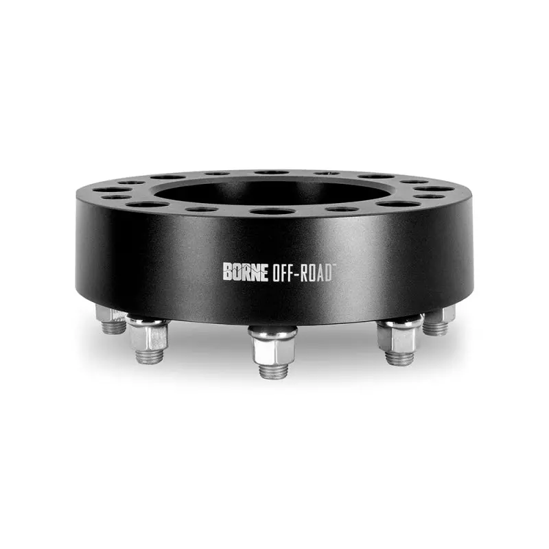 Borne Off-Road Wheel Spacers 8X165.1 116.7 50 M14 Black 1