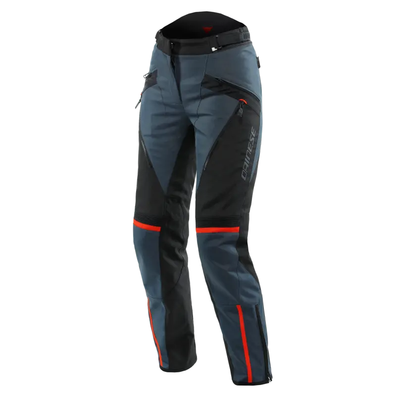 Dainese Tempest 3 Lady D-Dry Pants Ebony/Black/Lava-Red Size - 38 1