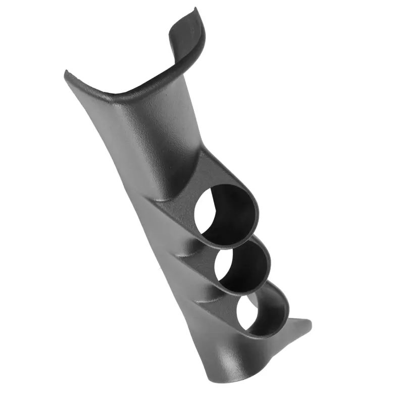 Autometer 92-96 Chevrolet Caprice Classic 2-1/6In A-Pillar Triple Gauge Pod - Black 1