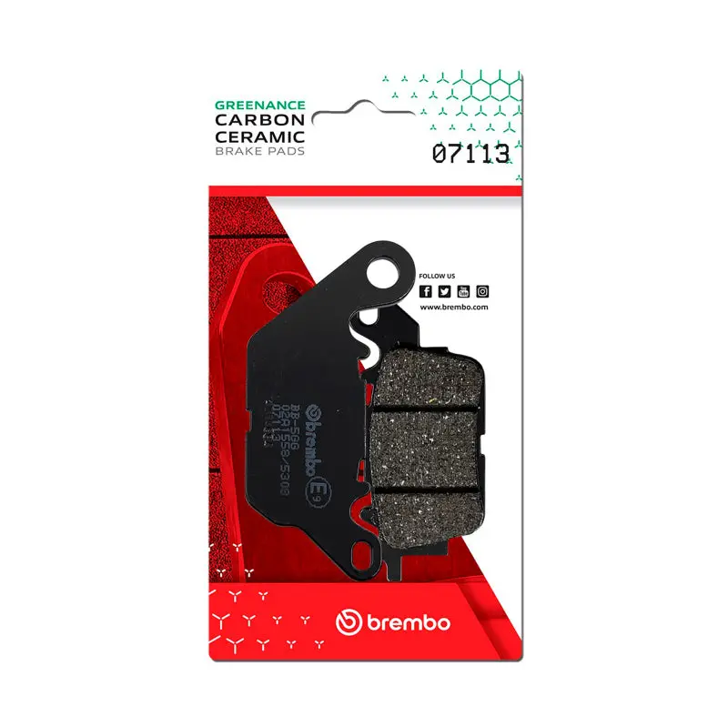 Brembo Oe Yamaha Delight Carbon Ceramic Brake Pad - Front 1