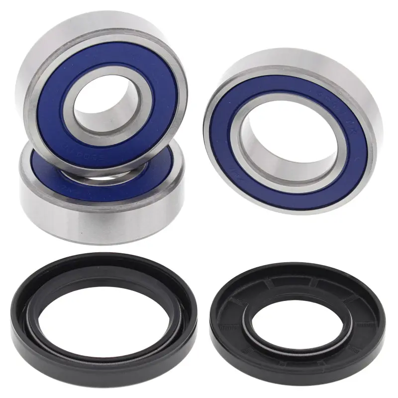 All Balls Racing 01-05 Kawasaki Zrx1200r Wheel Bearing Kit Rear 1