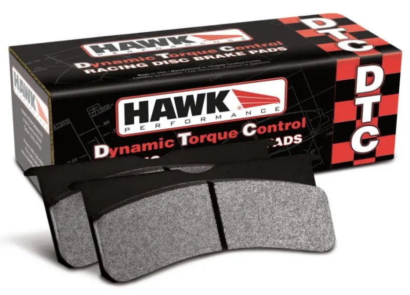Hawk 19+ Chevy Corvette C8 Dtc-70 Motorsports Brake Pads 1