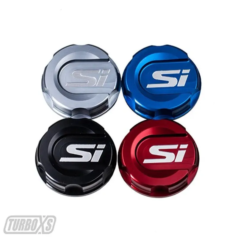 Turboxs Anodized Aluminum Oil Cap For 2017+ Honda Civic Si [Fc1/Fc3/Fe1] 1