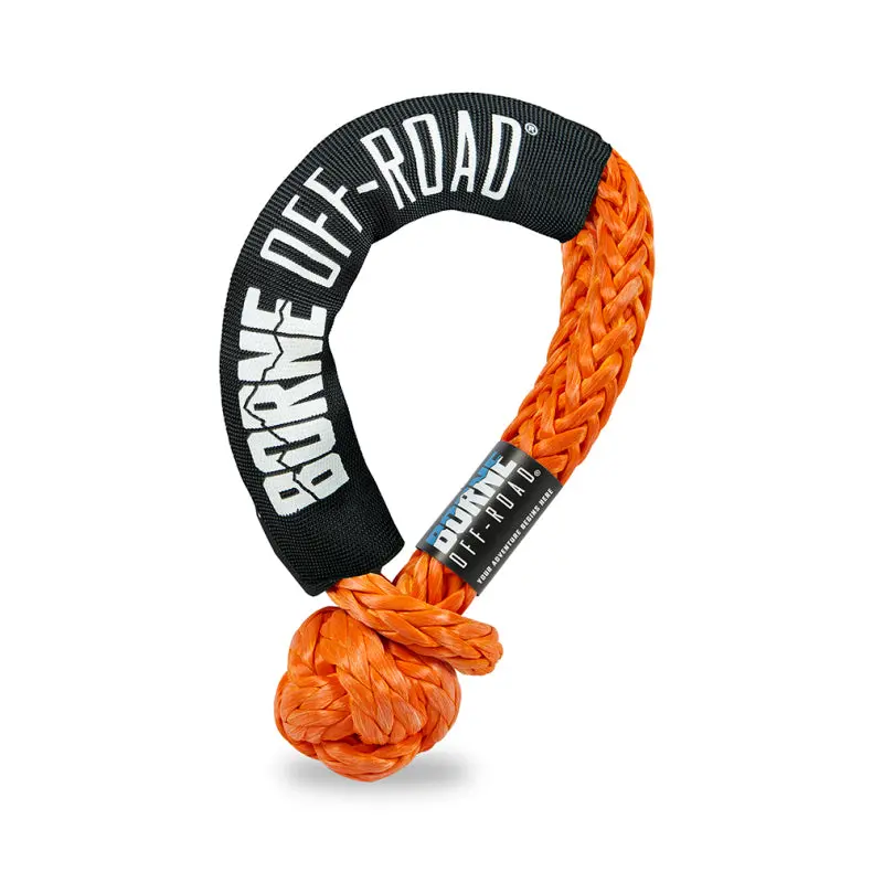 Borne Off-Road 1/2In X 20In Soft Shackle Dark Orange 1
