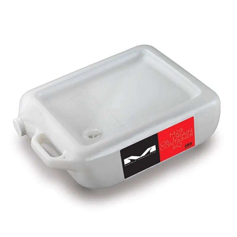 Matrix Concepts M28 Oil Drain Container 6 Quart - White 1