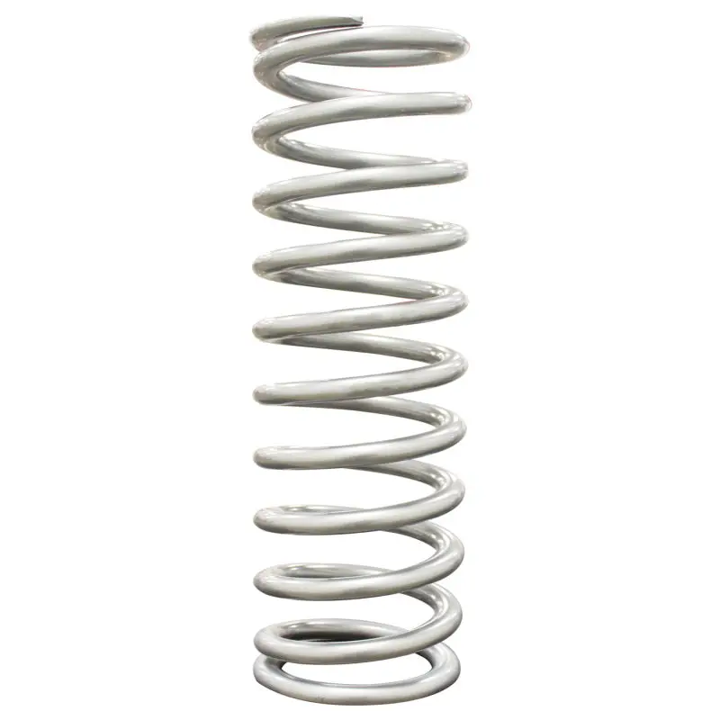 Qa1 2-1/2In Id High Travel Spring - 14In Length X 130Lbs/In - Silver Powder Coated 1