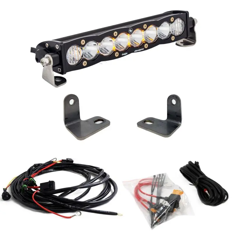 Baja Designs 16-18 Polaris Rzr Turbo Xp S8 Series 10In Light Bar Kit 1