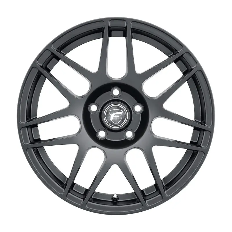 Forgestar F14 Drag 17X4.5 / 5X114.3 Bp / Et-26 / 1.7In Bs Satin Black Wheel 1