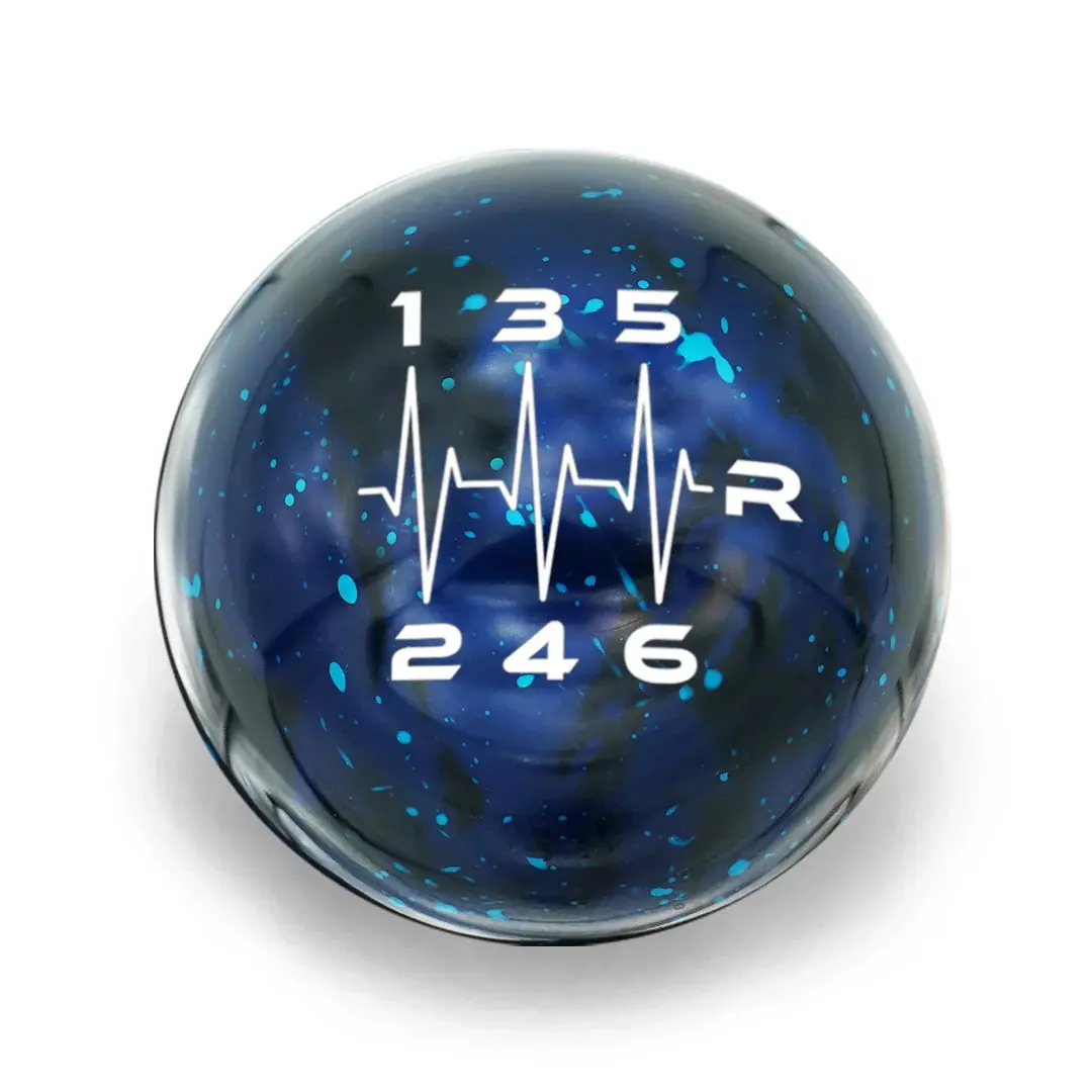 6 Speed Heartbeat Engraving - Cosmic Space - Honda Fitment 1