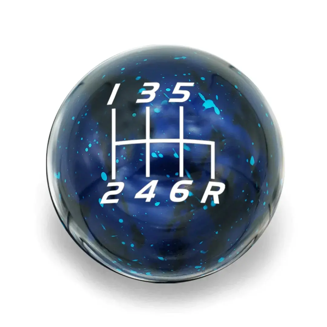 Billetworkz Cosmic Space Shift Knob - 6 Speed Velocity Engraving - Acura Fitment 1