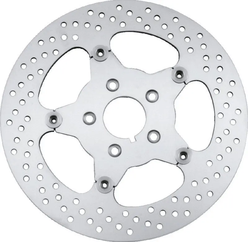Bikers Choice 84-99 Big Twin & Xl 11.5 Inch Front Stainless Mirror Fltg Rotor Replaces H-D 44136-84 1