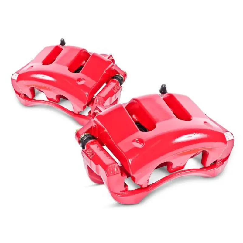 Power Stop 07-10 Lexus Is250 Front Red Calipers W/Brackets - Pair 1