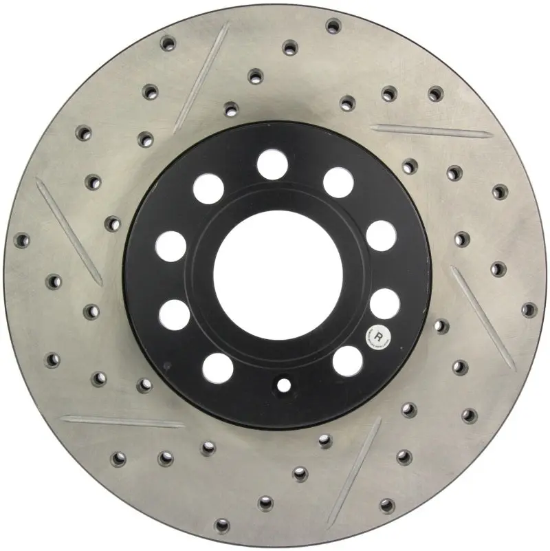 Stoptech Slotted & Drilled Sport Brake Rotor 1