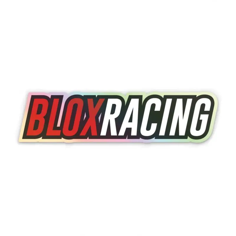 Blox Racing Blox Logo Decal - Black Large 1