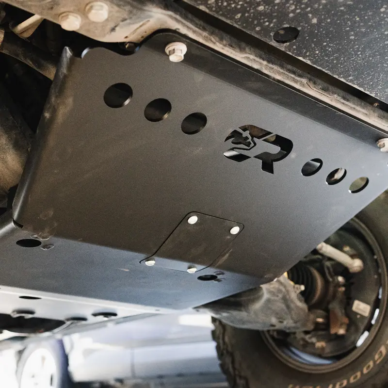 Cali Raised 05-23 Toyota Tacoma Front Skid Plate - Aluminum / Powder Coat 1