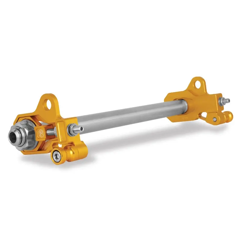 Performance Machine Axle Adjuster Kit - Gold Ano 1