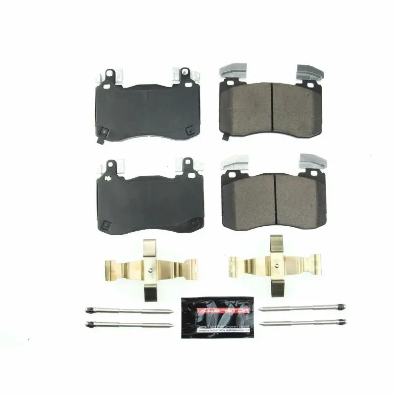 Power Stop 18-19 Kia Stinger Front Z23 Evolution Sport Brake Pads W/Hardware 1