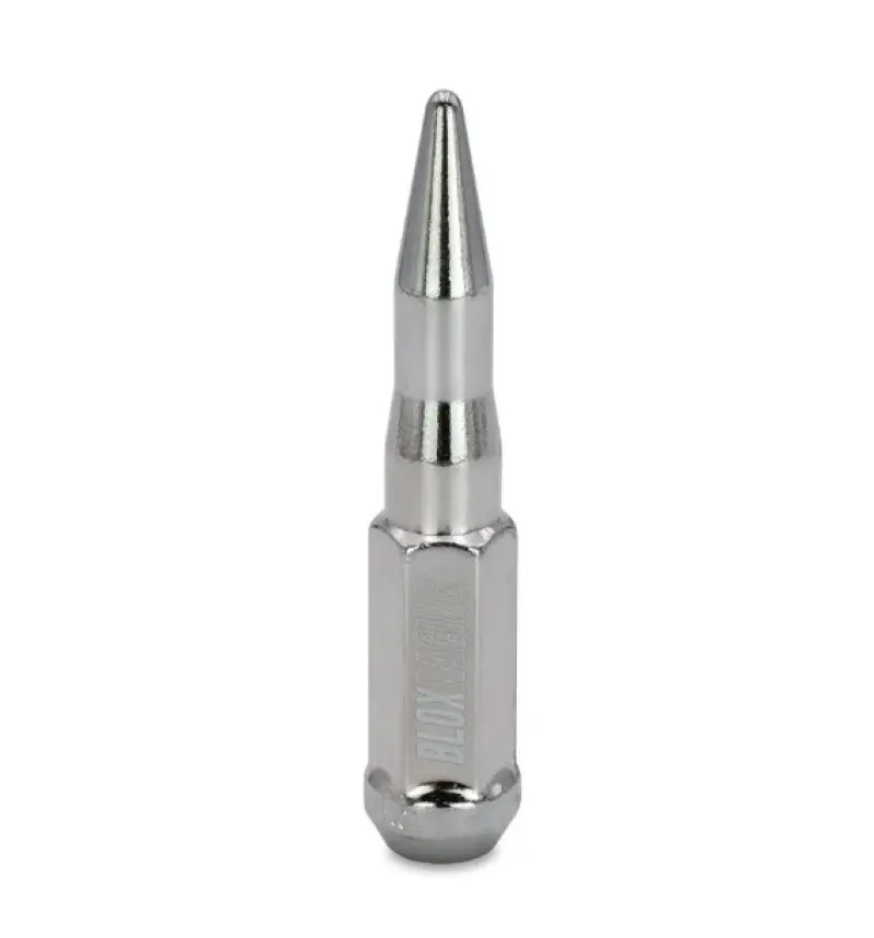 Blox Racing Spike Forged Lug Nuts - Chrome 12 X 1.25Mm - Single 1