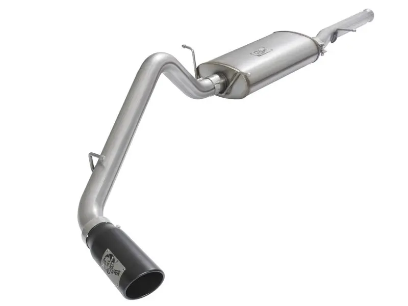 Afe Machforce Xp Exhausts Cat-Back Black Tip 09-17 Gm Silverado 1500 4.3/5.3L Regcab Sb/Lb 1