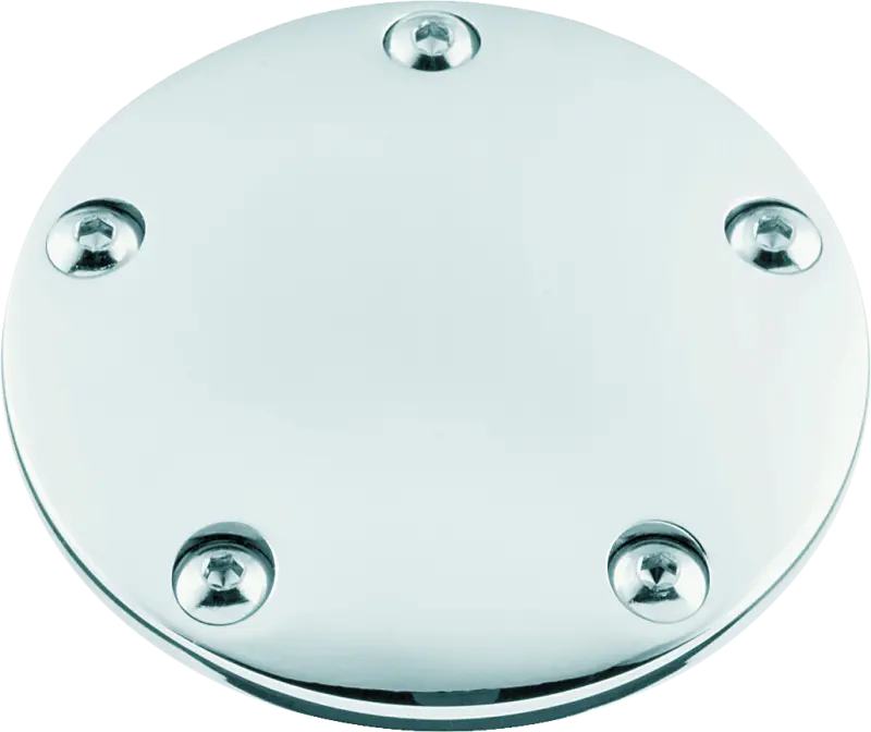 Bikers Choice 99-17 Twin Cam Chrome Domed Ignition Cover 1
