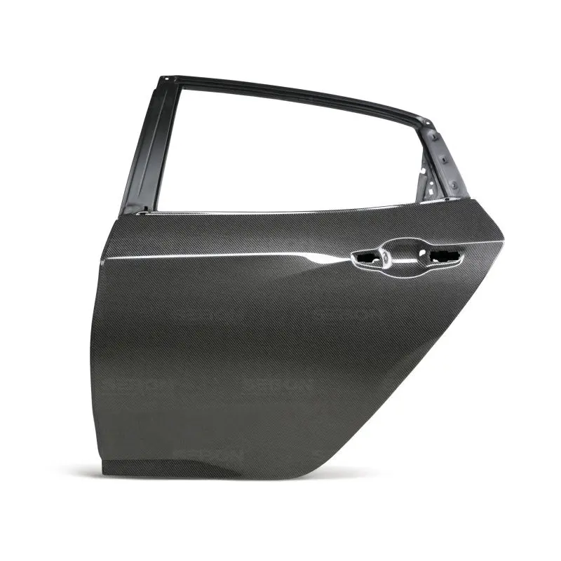 Seibon 2017 Honda Civic Type-R Oe Style Gloss Carbon Fiber Rear Doors 1