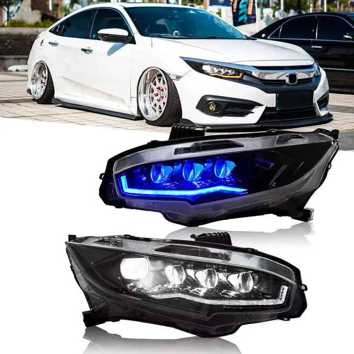 Tsp Led Head Lights For 2016+ Honda Civic [Fc/Fk] 1