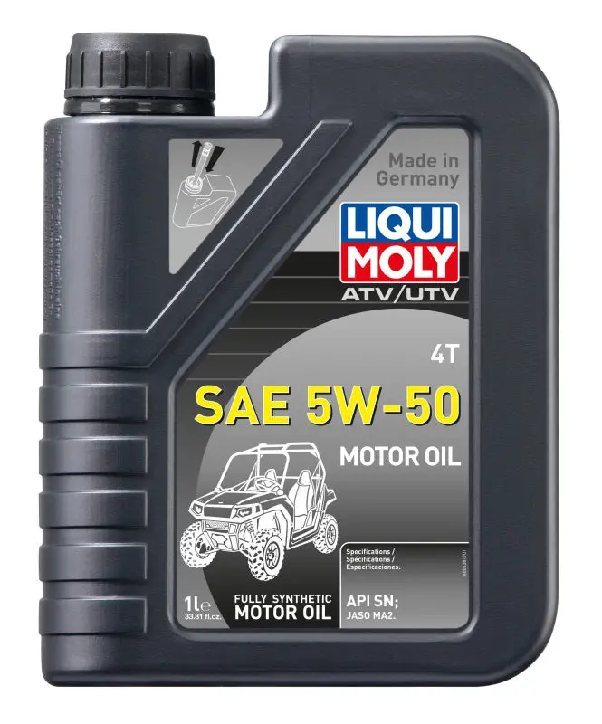 Liqui Moly 1L Atv 4T Motor Oil Sae 5W50 1