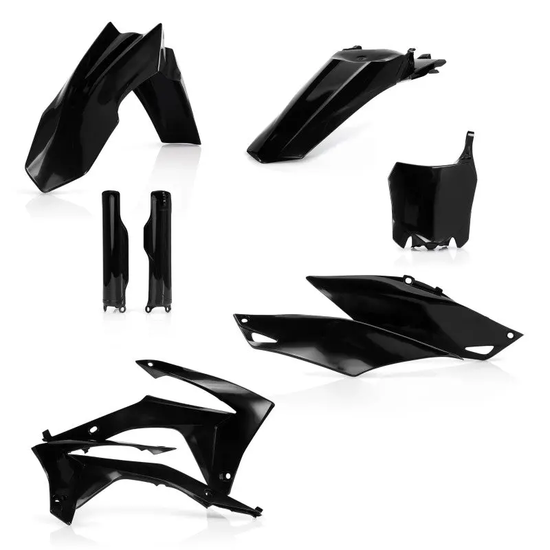 Acerbis 13-17 Honda Crf250r/ Crf450r( Does Not Include Airbox Cover) Full Plastic Kit - Black 1
