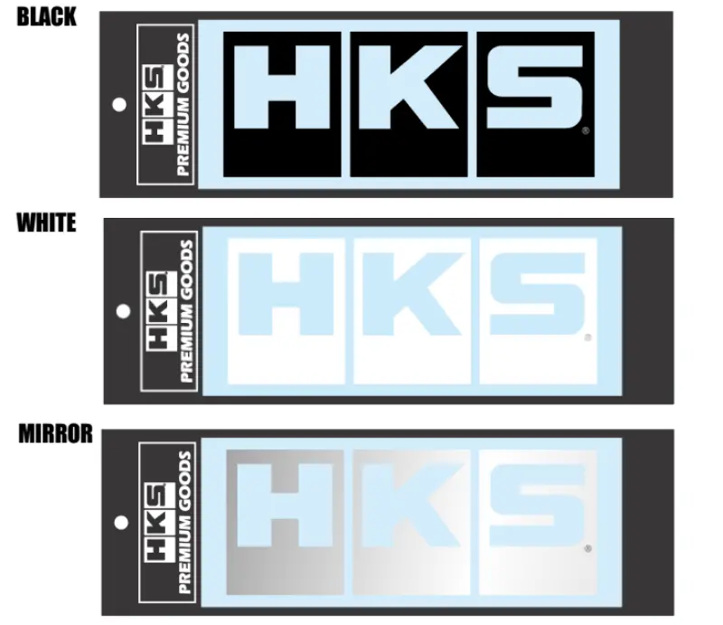 Hks Logo Sticker W220 Mirror 1