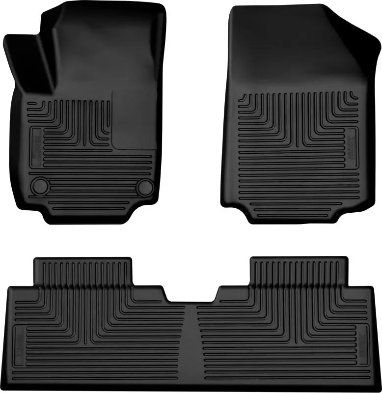 Husky Liners 2025 Gmc Terrain/Chevrolet Equinox Weatherbeater Front & Rear Floor Liners - Black 1