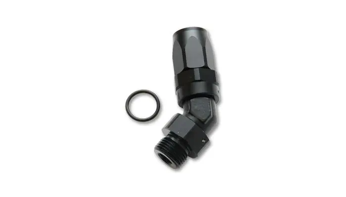 Vibrant Male -10An 45 Degree Hose End Fitting - 3/4-16 Thread (8) 2